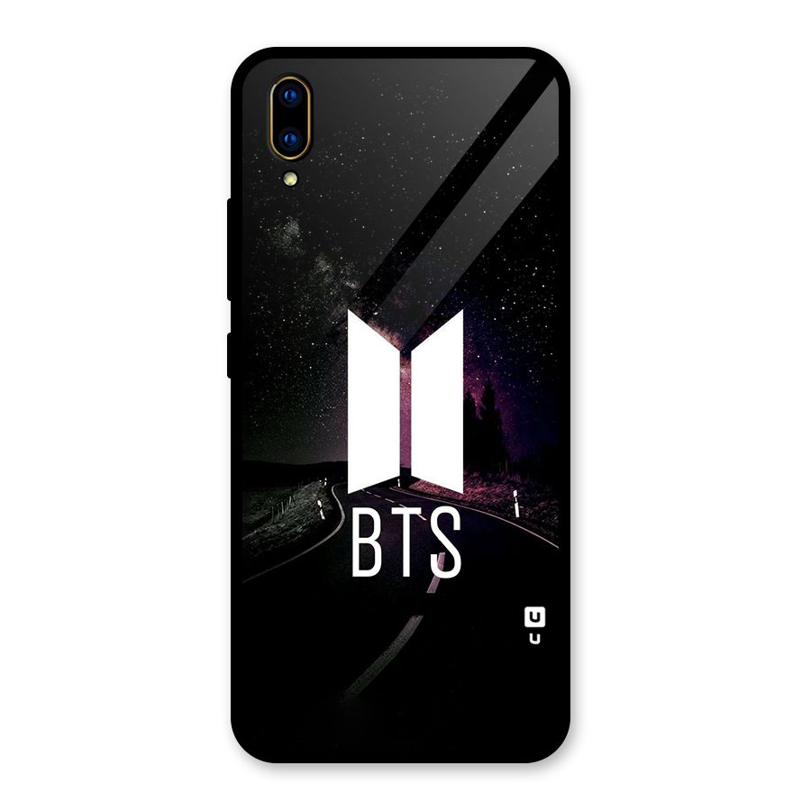 BTS Night Sky Glass Back Case for Vivo V11 Pro