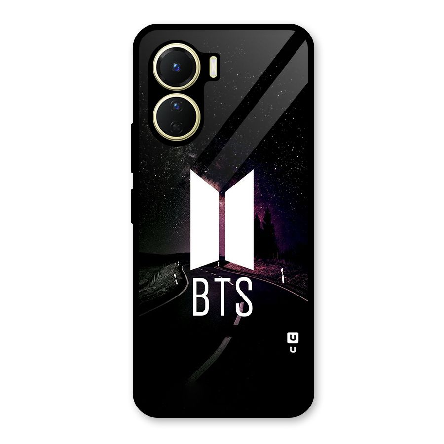 BTS Night Sky Glass Back Case for Vivo Y16
