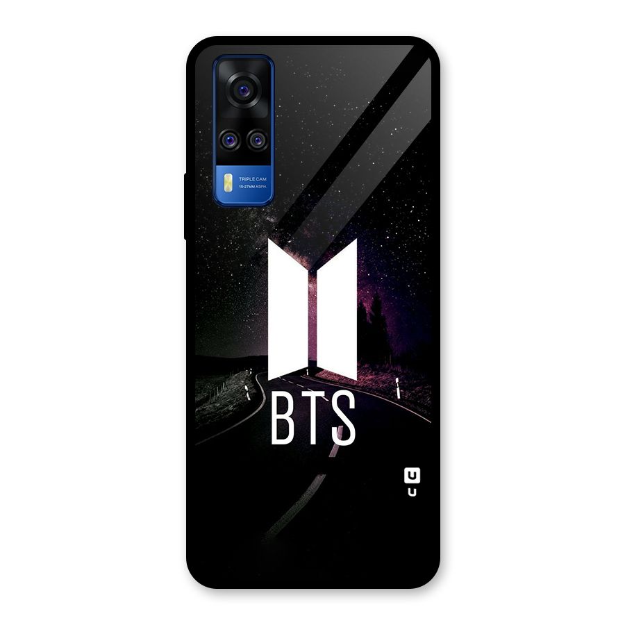BTS Night Sky Glass Back Case for Vivo Y31