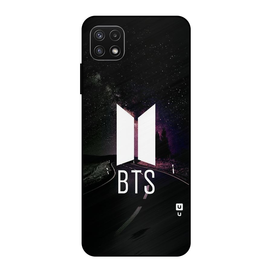 BTS Night Sky Metal Back Case for Galaxy A22 5G