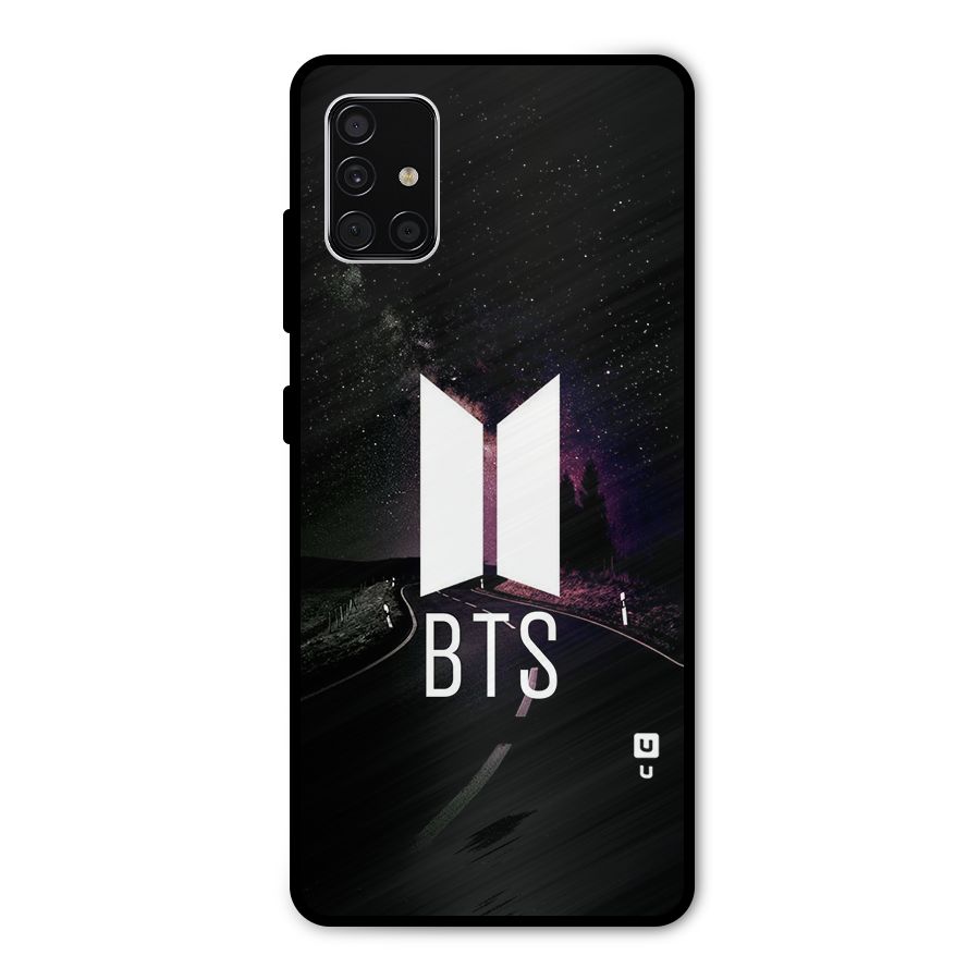BTS Night Sky Metal Back Case for Galaxy A51