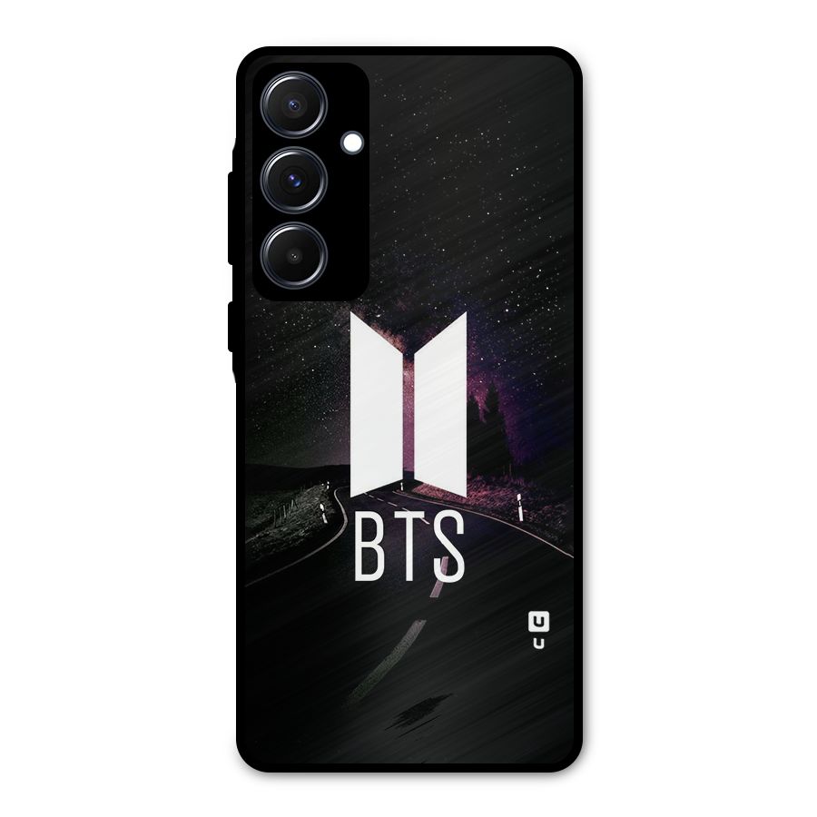 BTS Night Sky Metal Back Case for Galaxy A55