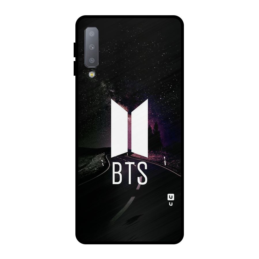 BTS Night Sky Metal Back Case for Galaxy A7 (2018)
