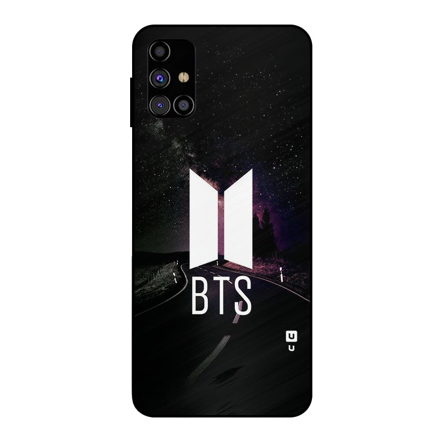 BTS Night Sky Metal Back Case for Galaxy M31s