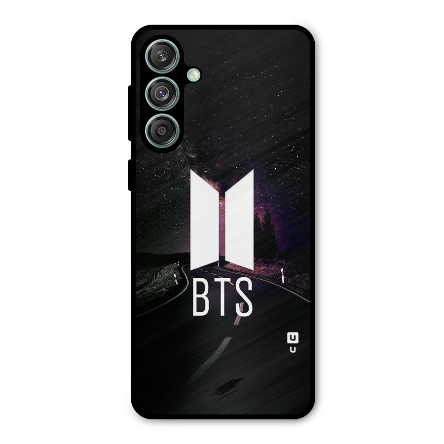 BTS Night Sky Metal Back Case for Galaxy M55 5G