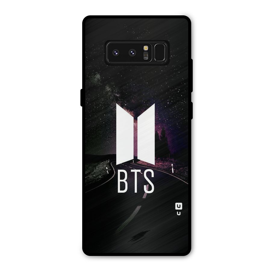 BTS Night Sky Metal Back Case for Galaxy Note 8