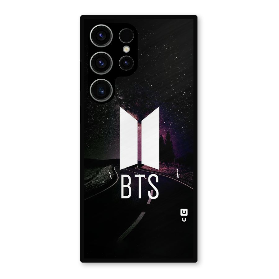 BTS Night Sky Metal Back Case for Galaxy S23 Ultra