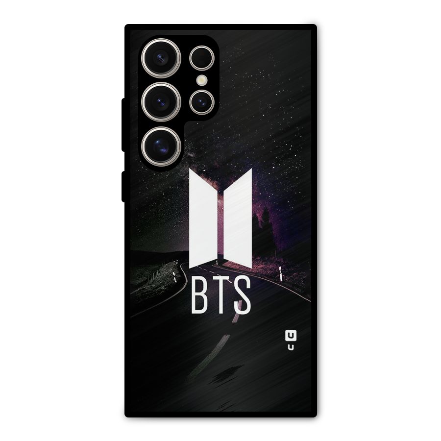 BTS Night Sky Metal Back Case for Galaxy S24 Ultra