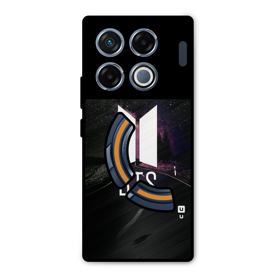 BTS Night Sky Metal Back Case for Infinix GT 20 Pro