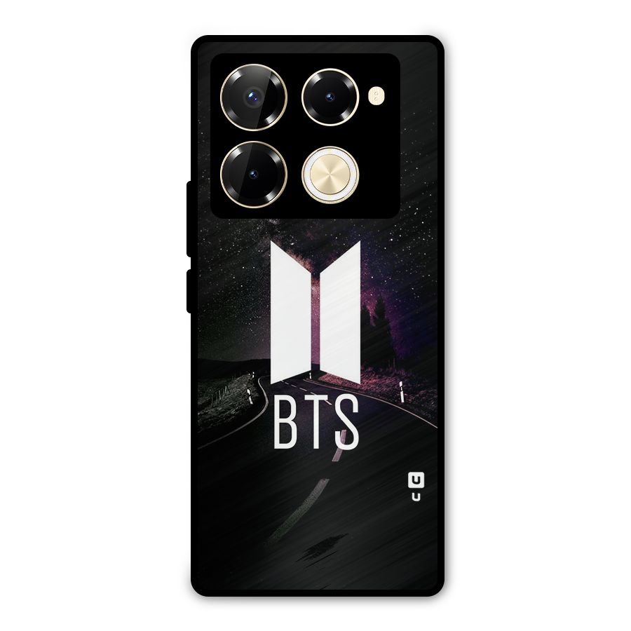 BTS Night Sky Metal Back Case for Infinix Note 40 Pro Plus