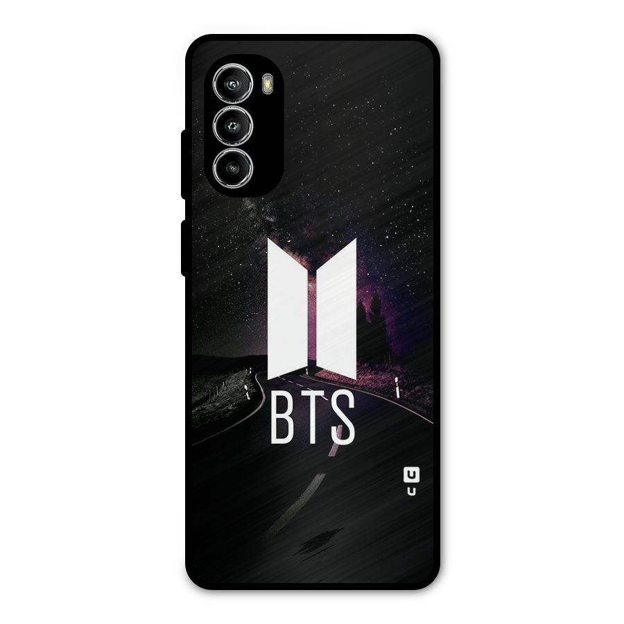 BTS Night Sky Metal Back Case for Moto G52