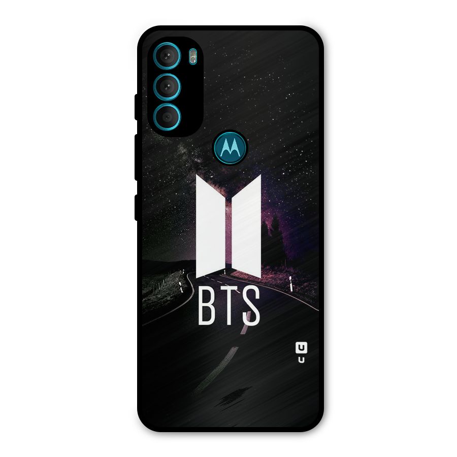 BTS Night Sky Metal Back Case for Moto G71 5G