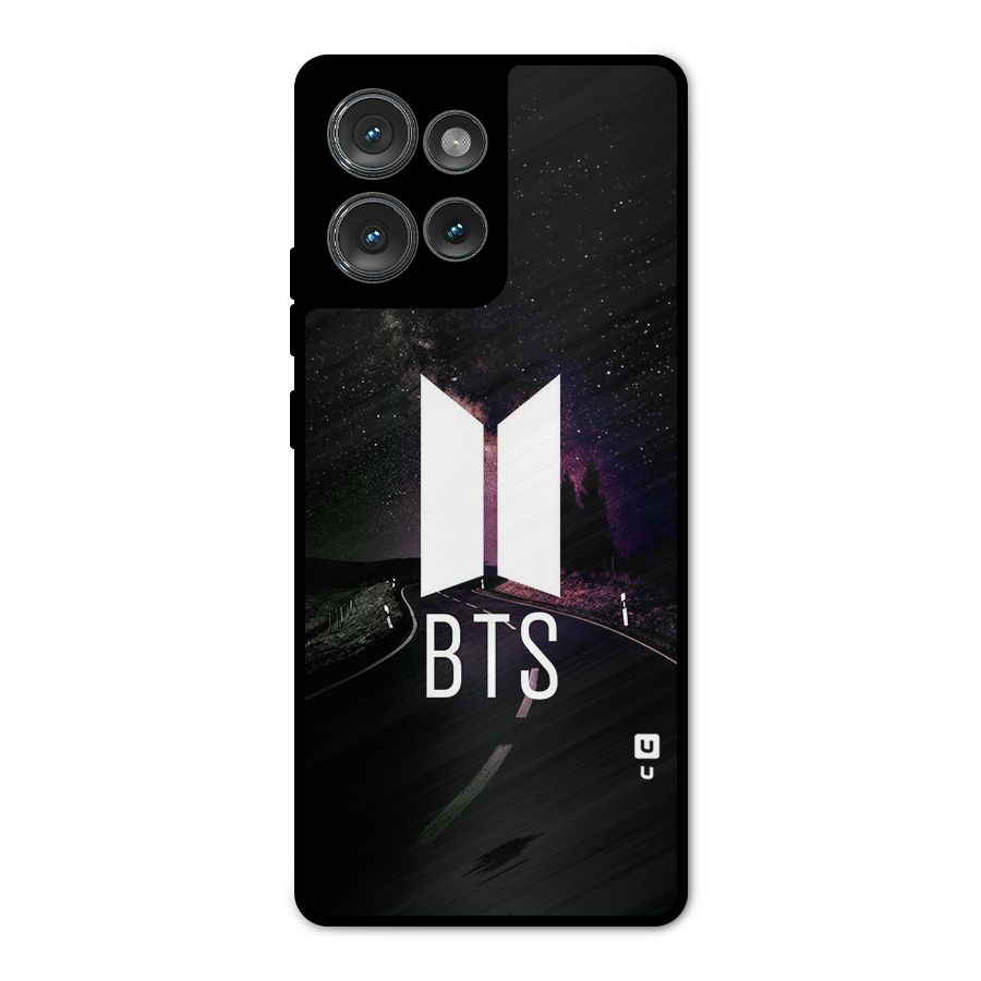 BTS Night Sky Metal Back Case for Motorola Edge 50