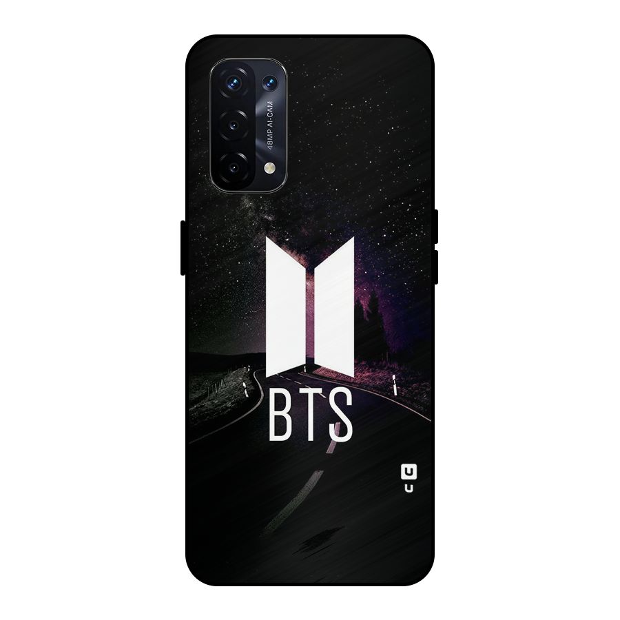 BTS Night Sky Metal Back Case for Oppo A74 5G