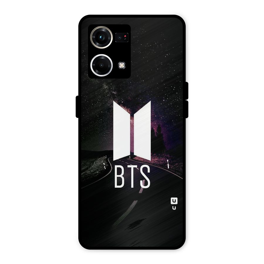 BTS Night Sky Metal Back Case for Oppo F21 Pro 4G