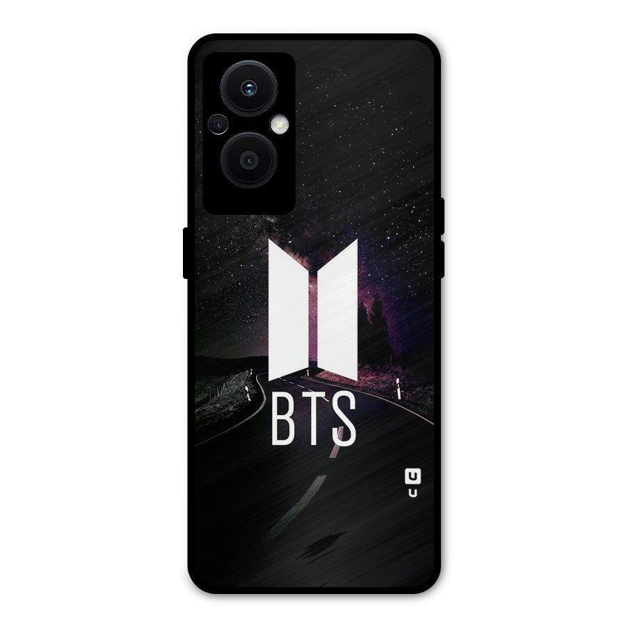 BTS Night Sky Metal Back Case for Oppo F21 Pro 5G