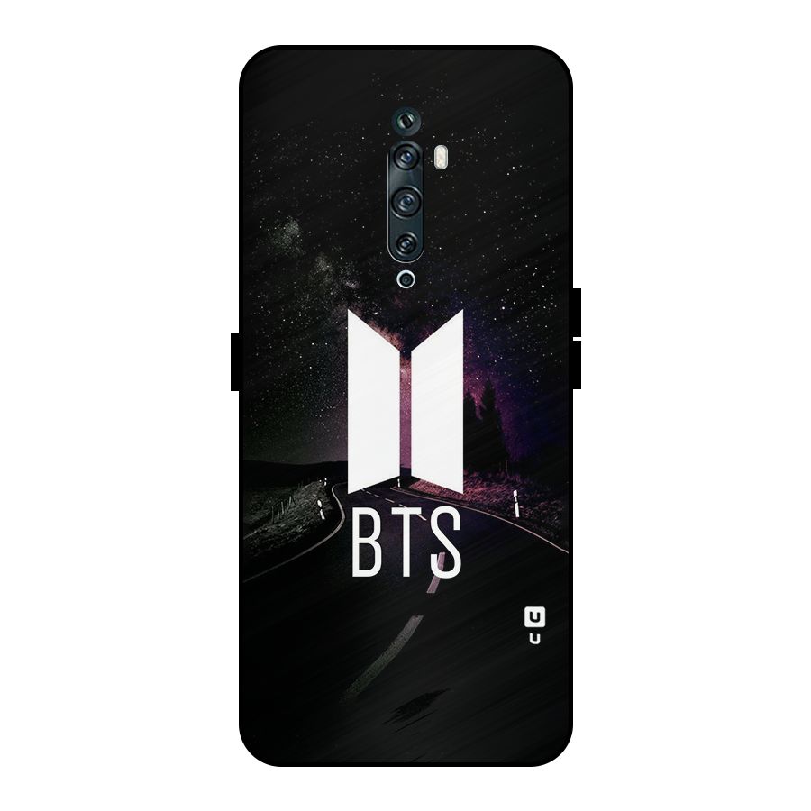 BTS Night Sky Metal Back Case for Oppo Reno2 Z
