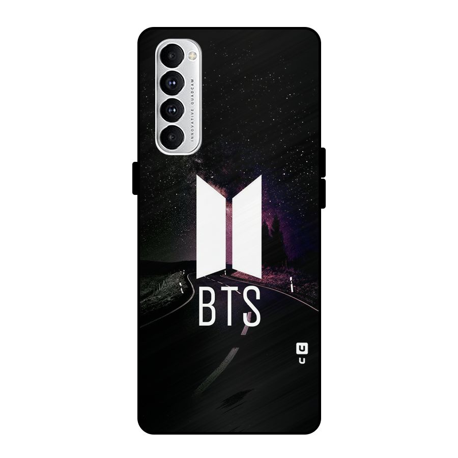 BTS Night Sky Metal Back Case for Oppo Reno4 Pro