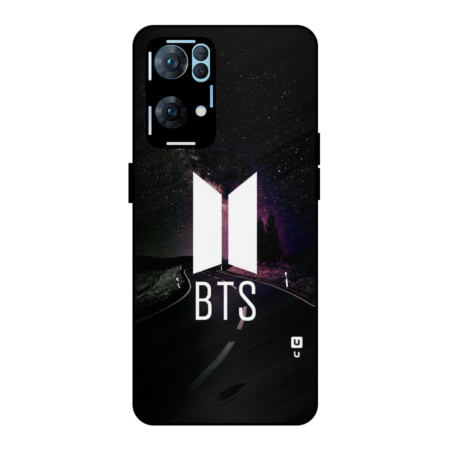 BTS Night Sky Metal Back Case for Oppo Reno7 Pro 5G