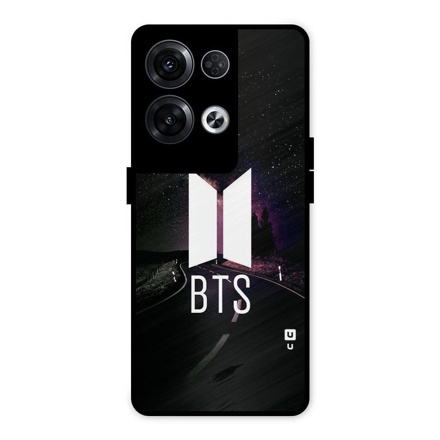 BTS Night Sky Metal Back Case for Oppo Reno8 Pro 5G