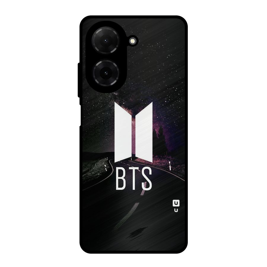 BTS Night Sky Metal Back Case for Poco C71