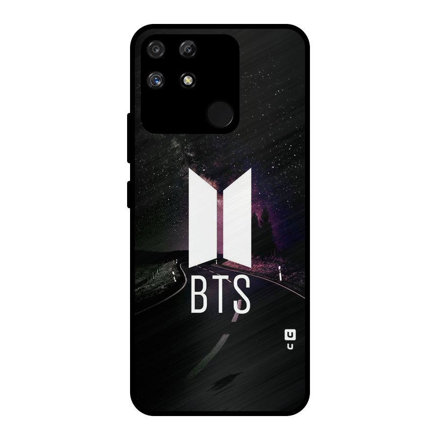 BTS Night Sky Metal Back Case for Realme Narzo 50A