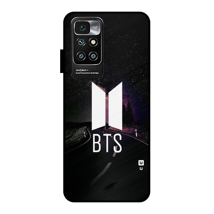 BTS Night Sky Metal Back Case for Redmi 10 Prime