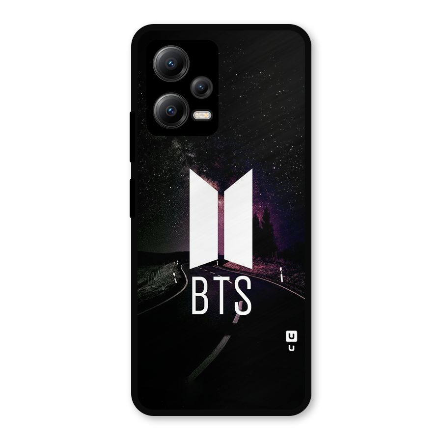 BTS Night Sky Metal Back Case for Redmi Note 12 5G