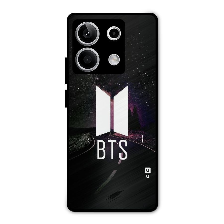 BTS Night Sky Metal Back Case for Redmi Note 13 5G