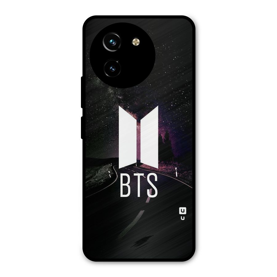 BTS Night Sky Metal Back Case for Vivo T3x
