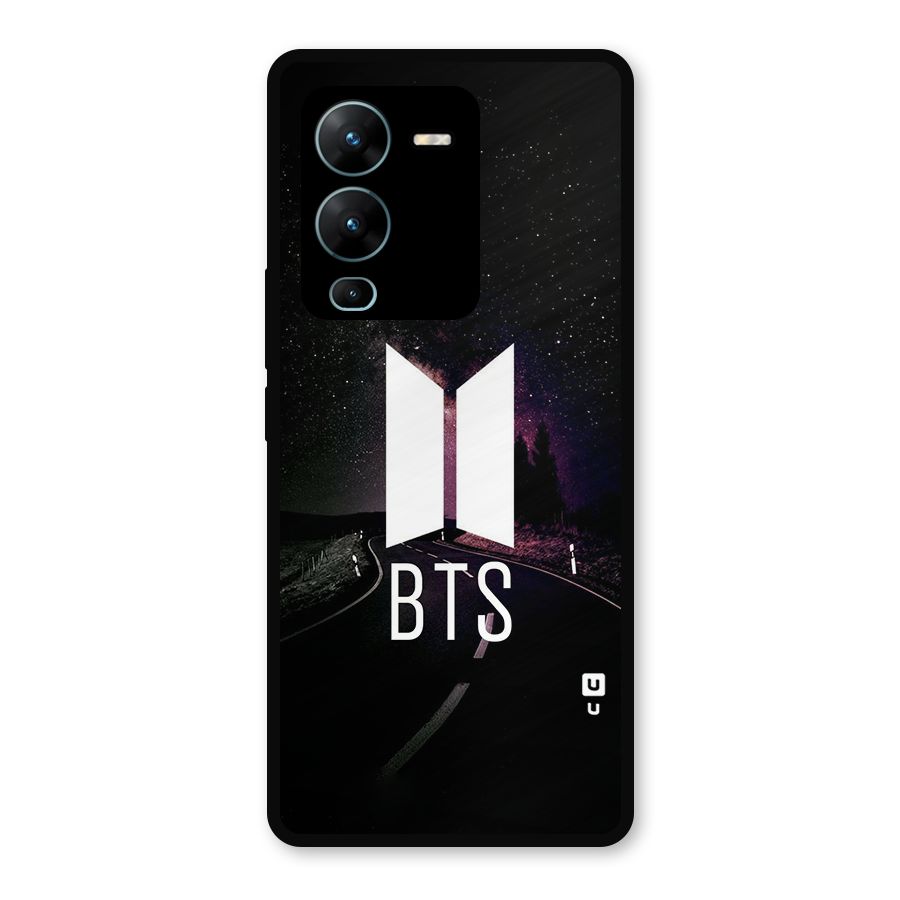 BTS Night Sky Metal Back Case for Vivo V25 Pro