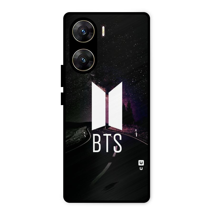 BTS Night Sky Metal Back Case for Vivo V29e