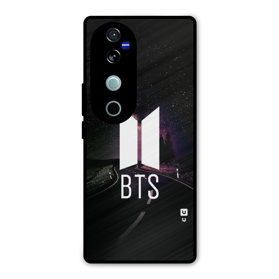 BTS Night Sky Metal Back Case for Vivo V40