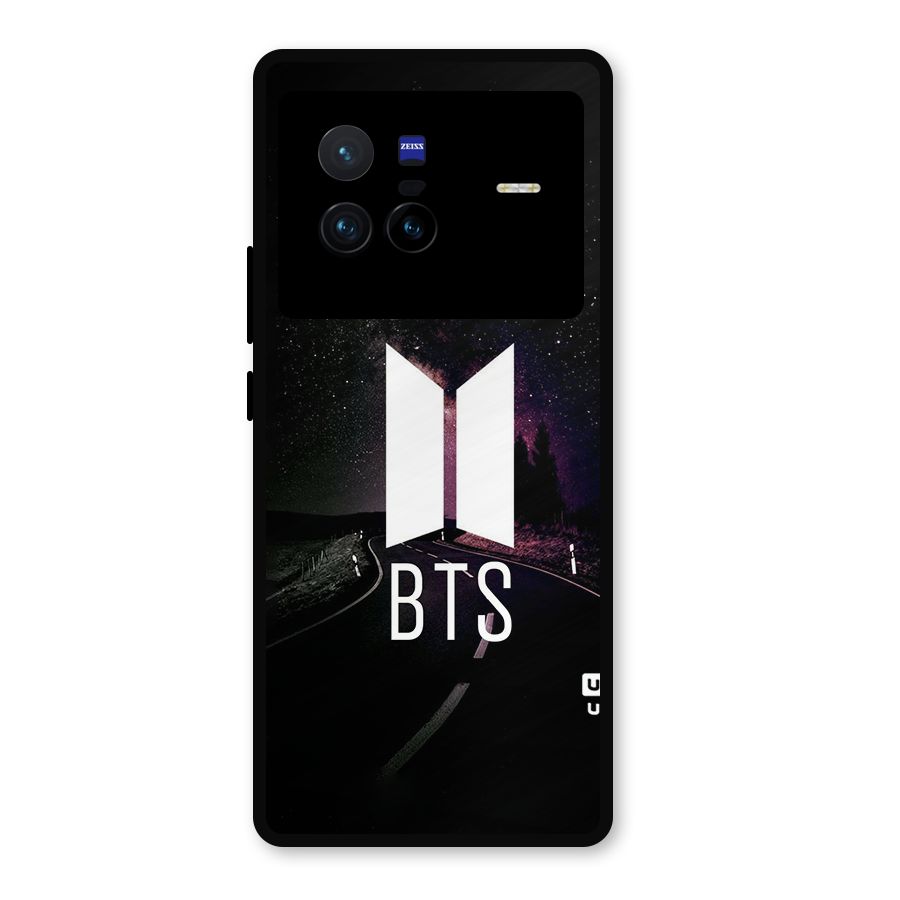 BTS Night Sky Metal Back Case for Vivo X80