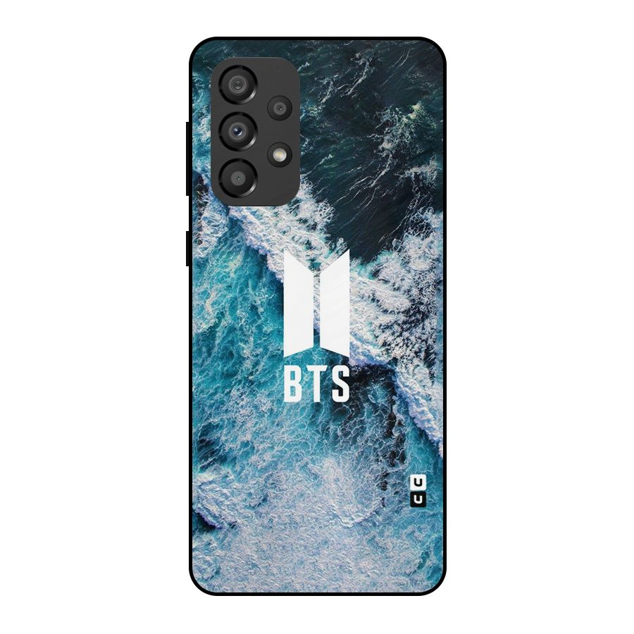 BTS Ocean Waves Metal Back Case for Galaxy A33 5G
