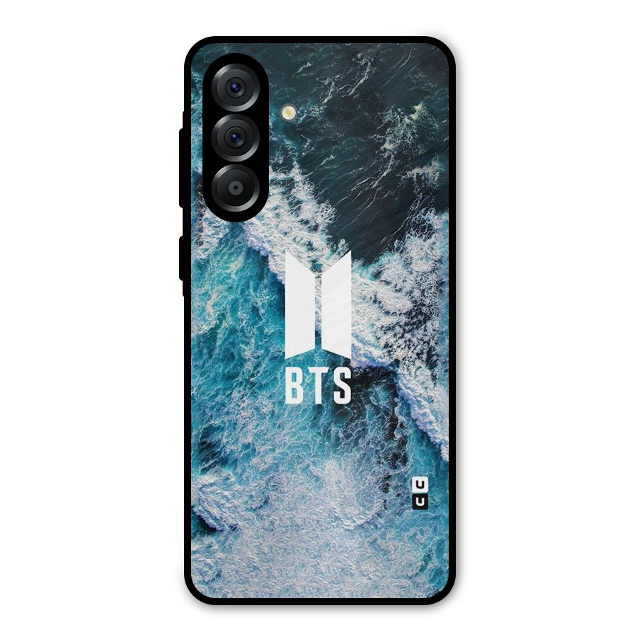 BTS Ocean Waves Metal Back Case for Galaxy A56