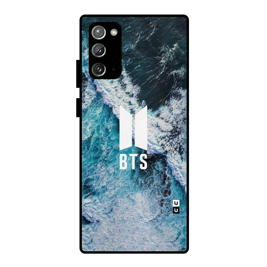 BTS Ocean Waves Metal Back Case for Galaxy Note 20