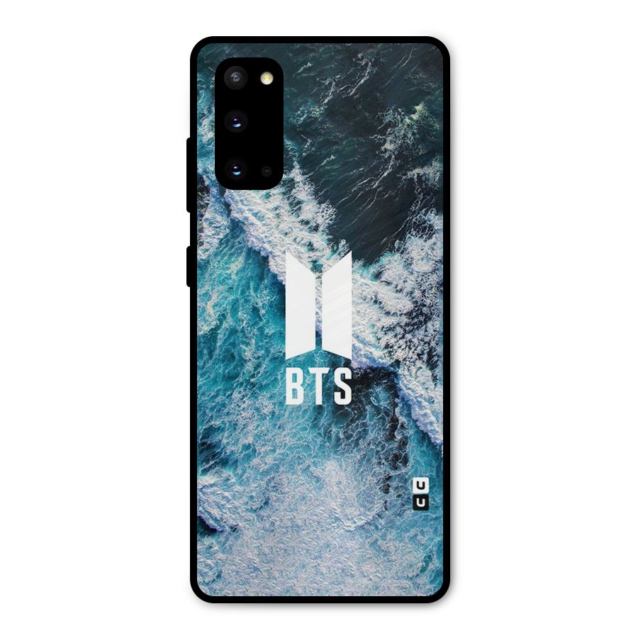 BTS Ocean Waves Metal Back Case for Galaxy S20