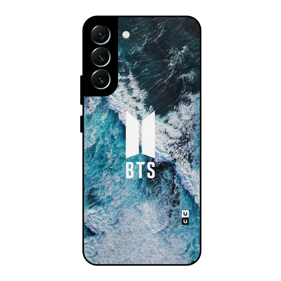BTS Ocean Waves Metal Back Case for Galaxy S22 Plus 5G