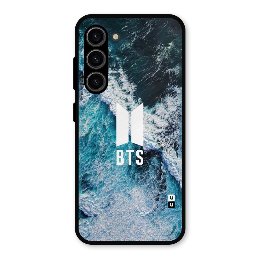 BTS Ocean Waves Metal Back Case for Galaxy S23