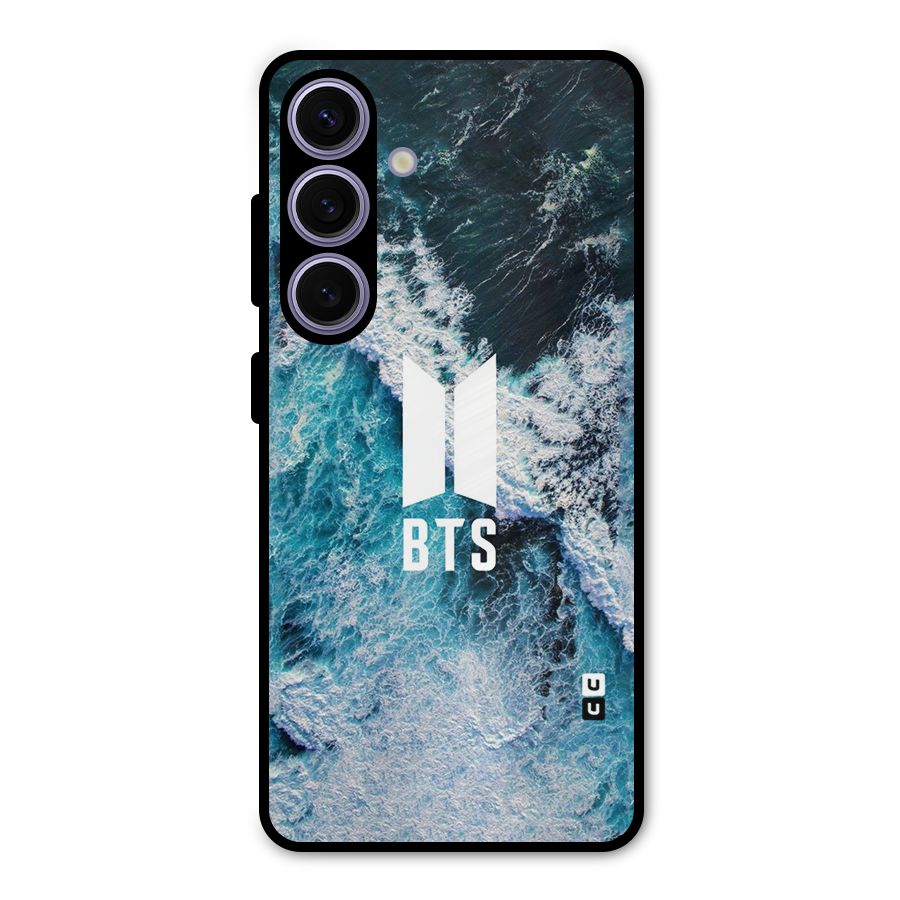 BTS Ocean Waves Metal Back Case for Galaxy S24
