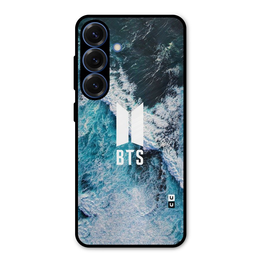 BTS Ocean Waves Metal Back Case for Galaxy S25