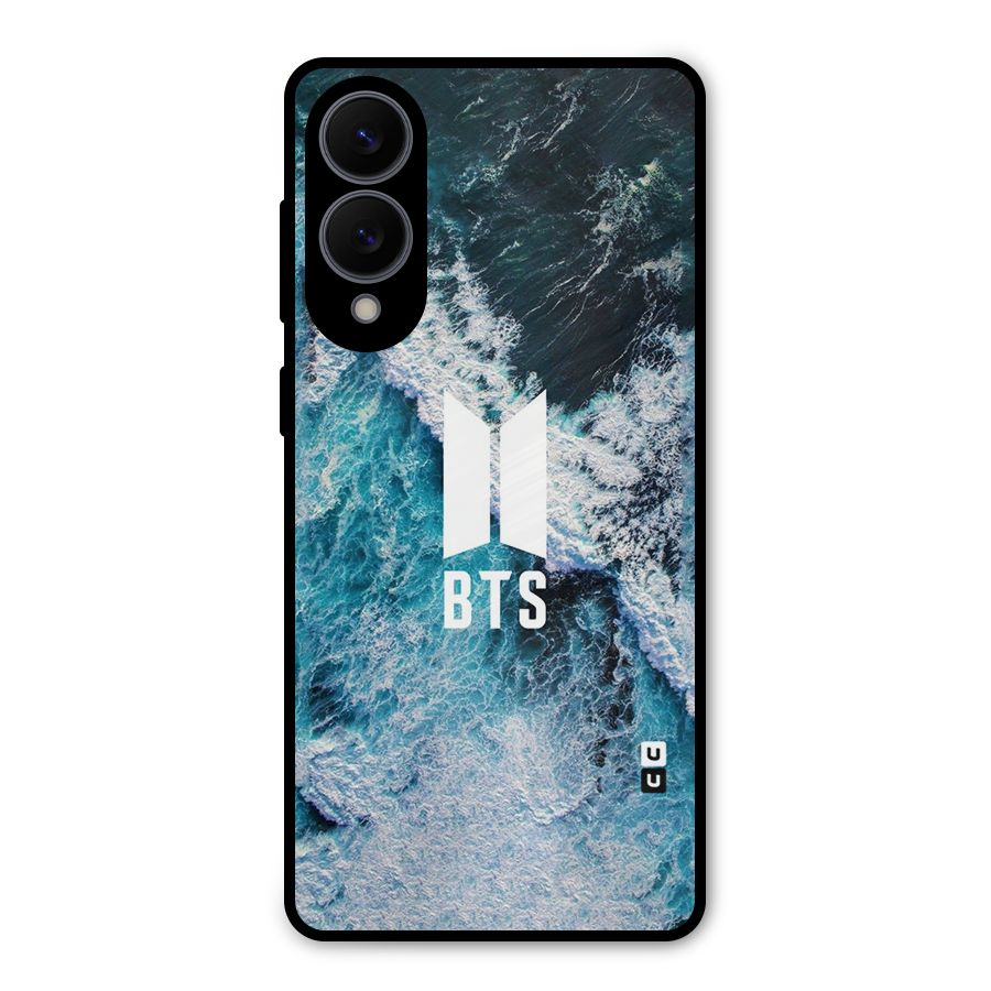 BTS Ocean Waves Metal Back Case for Galaxy S25 Edge