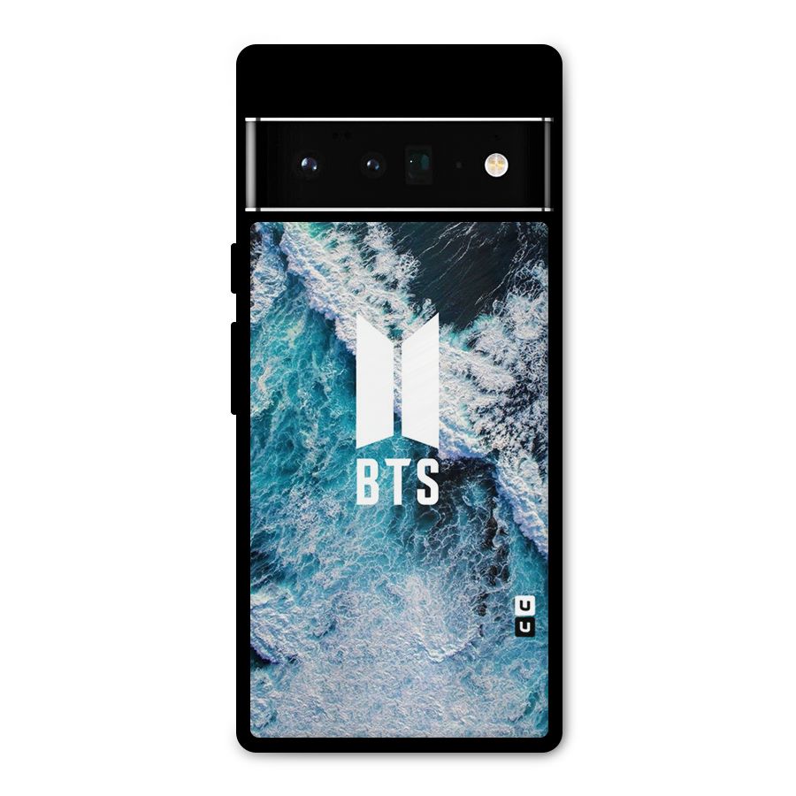 BTS Ocean Waves Metal Back Case for Google Pixel 6 Pro