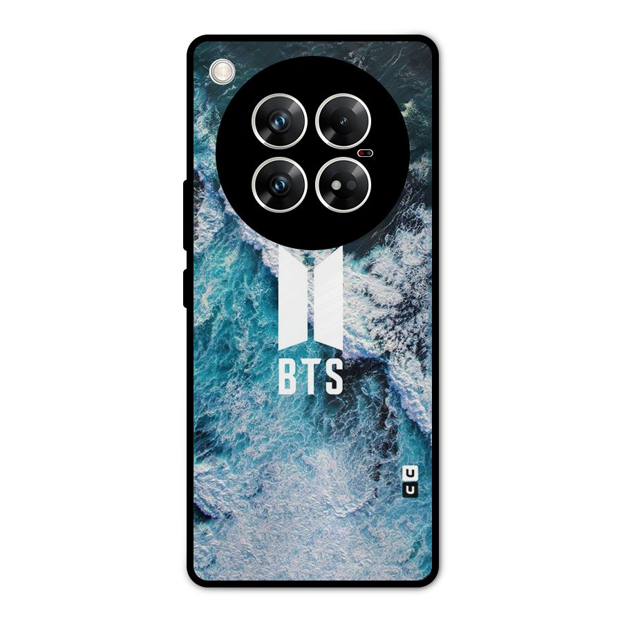 BTS Ocean Waves Metal Back Case for Infinix Zero 40 5G