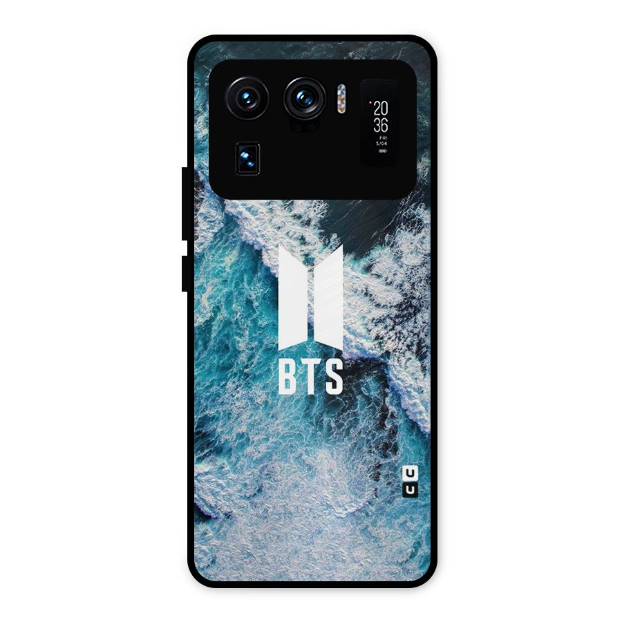 BTS Ocean Waves Metal Back Case for Mi 11 Ultra