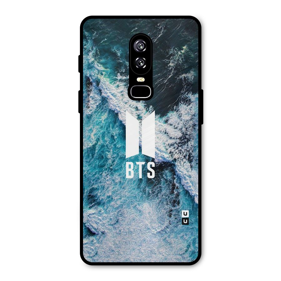 BTS Ocean Waves Metal Back Case for OnePlus 6