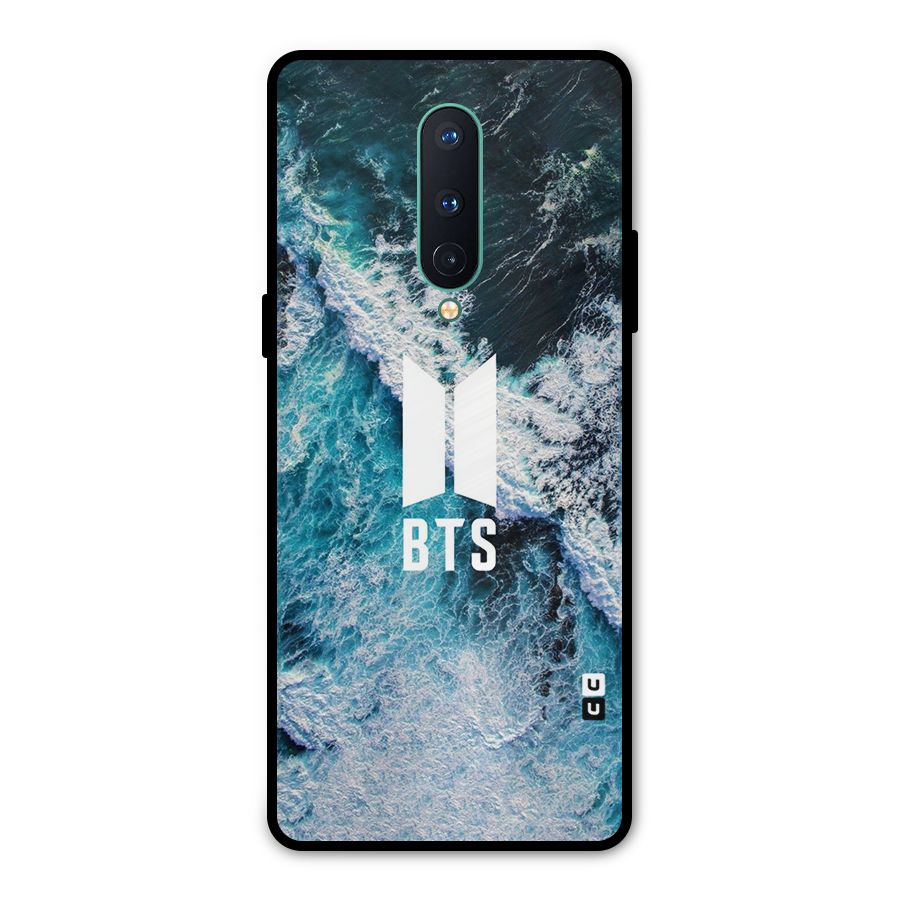 BTS Ocean Waves Metal Back Case for OnePlus 8