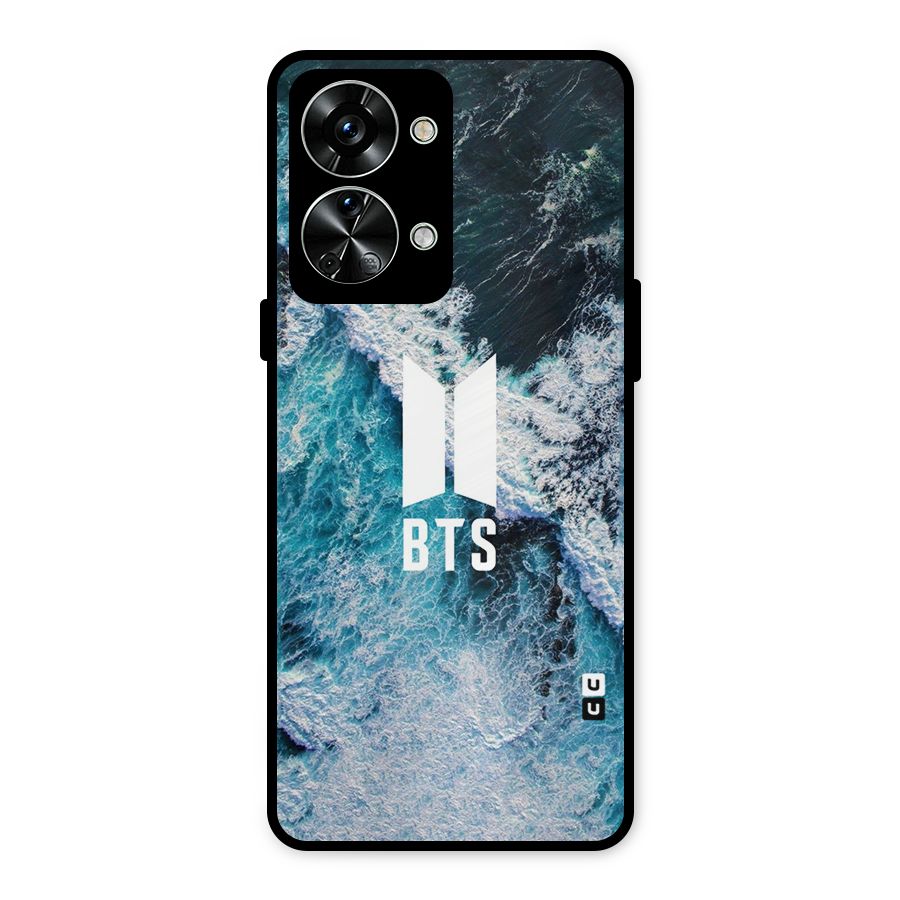 BTS Ocean Waves Metal Back Case for OnePlus Nord 2T
