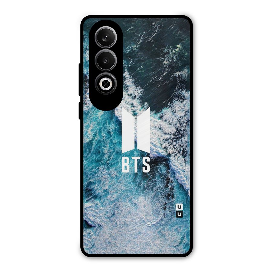 BTS Ocean Waves Metal Back Case for OnePlus Nord CE4